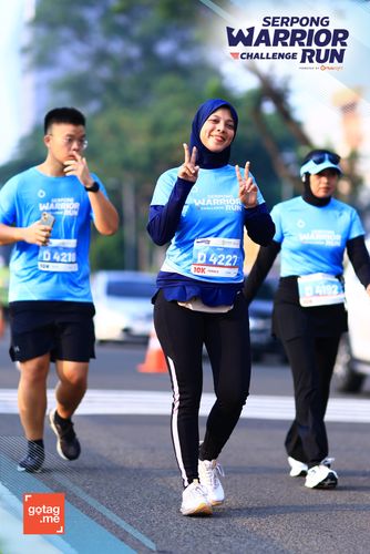Race photo from SERPONG WARRIOR CHALLENGE RUN