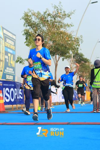 Race photo from ISOPlus Run 2024 Jakarta