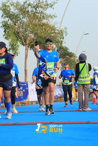 Race photo from ISOPlus Run 2024 Jakarta