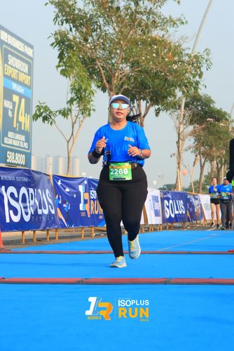 Race photo from ISOPlus Run 2024 Jakarta