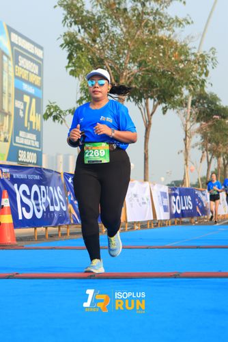 Race photo from ISOPlus Run 2024 Jakarta