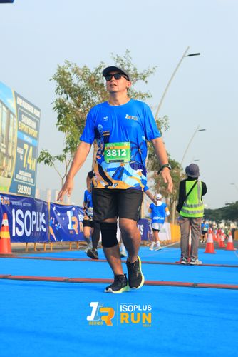 Race photo from ISOPlus Run 2024 Jakarta