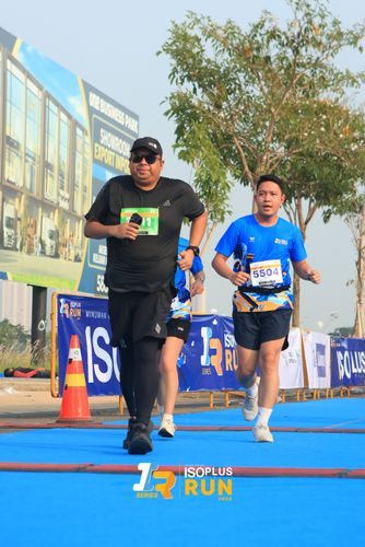 Race photo from ISOPlus Run 2024 Jakarta