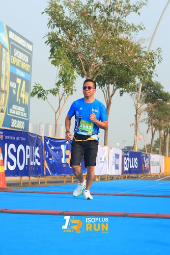 Race photo from ISOPlus Run 2024 Jakarta