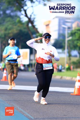 Race photo from SERPONG WARRIOR CHALLENGE RUN