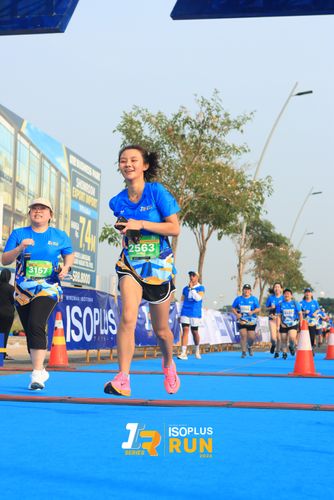 Race photo from ISOPlus Run 2024 Jakarta