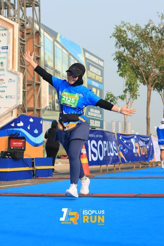 Race photo from ISOPlus Run 2024 Jakarta
