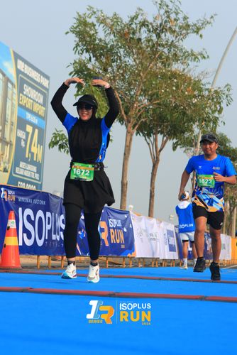 Race photo from ISOPlus Run 2024 Jakarta