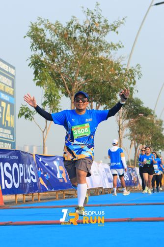 Race photo from ISOPlus Run 2024 Jakarta