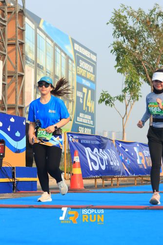 Race photo from ISOPlus Run 2024 Jakarta