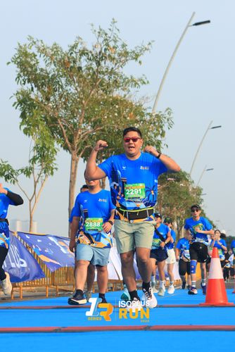Race photo from ISOPlus Run 2024 Jakarta