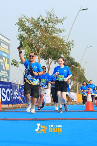 Race photo from ISOPlus Run 2024 Jakarta