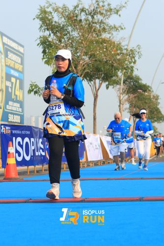 Race photo from ISOPlus Run 2024 Jakarta