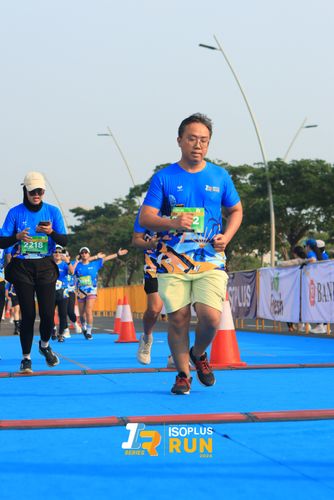 Race photo from ISOPlus Run 2024 Jakarta
