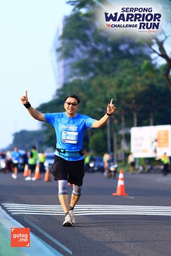 Race photo from SERPONG WARRIOR CHALLENGE RUN
