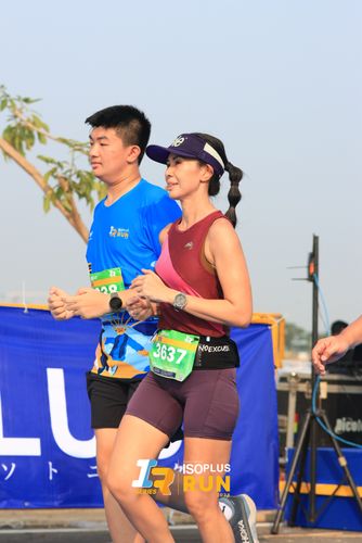 Race photo from ISOPlus Run 2024 Jakarta