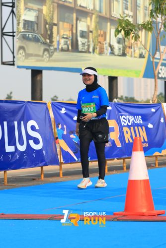 Race photo from ISOPlus Run 2024 Jakarta