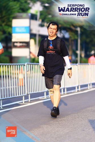 Race photo from SERPONG WARRIOR CHALLENGE RUN