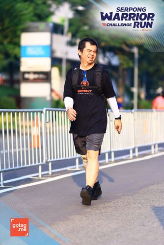 Race photo from SERPONG WARRIOR CHALLENGE RUN