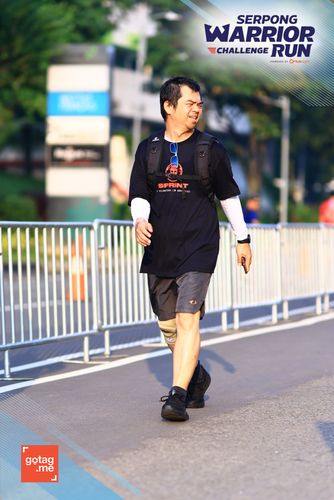 Race photo from SERPONG WARRIOR CHALLENGE RUN