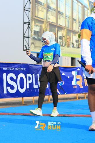 Race photo from ISOPlus Run 2024 Jakarta
