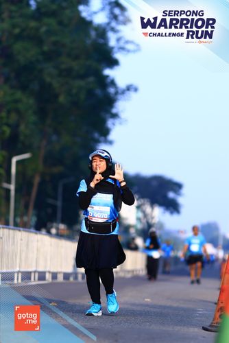 Race photo from SERPONG WARRIOR CHALLENGE RUN