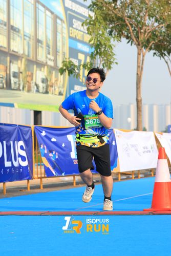 Race photo from ISOPlus Run 2024 Jakarta