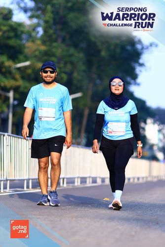 Race photo from SERPONG WARRIOR CHALLENGE RUN