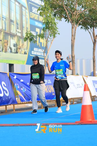 Race photo from ISOPlus Run 2024 Jakarta