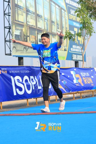 Race photo from ISOPlus Run 2024 Jakarta