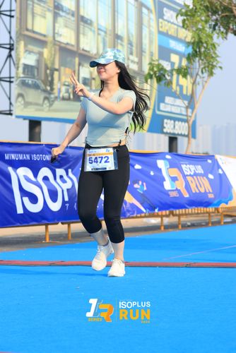 Race photo from ISOPlus Run 2024 Jakarta