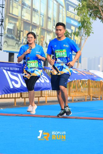 Race photo from ISOPlus Run 2024 Jakarta