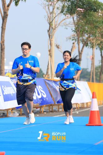 Race photo from ISOPlus Run 2024 Jakarta
