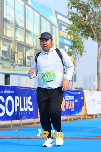 Race photo from ISOPlus Run 2024 Jakarta