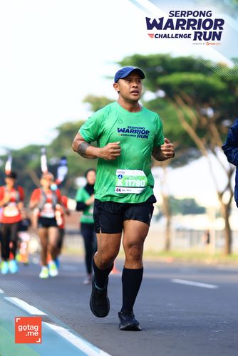 Race photo from SERPONG WARRIOR CHALLENGE RUN