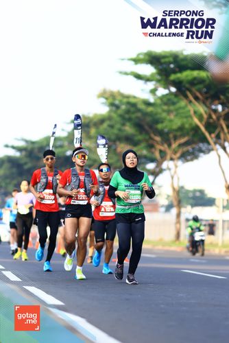 Race photo from SERPONG WARRIOR CHALLENGE RUN