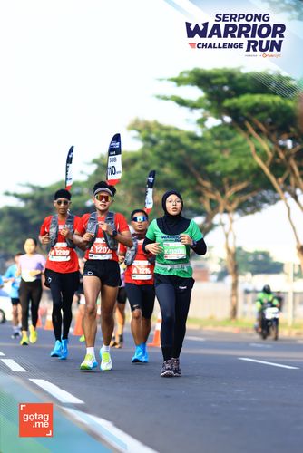 Race photo from SERPONG WARRIOR CHALLENGE RUN