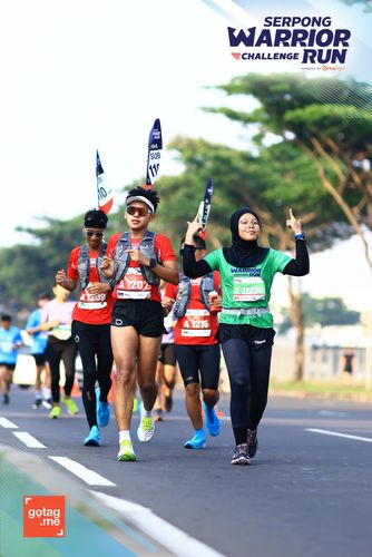 Race photo from SERPONG WARRIOR CHALLENGE RUN