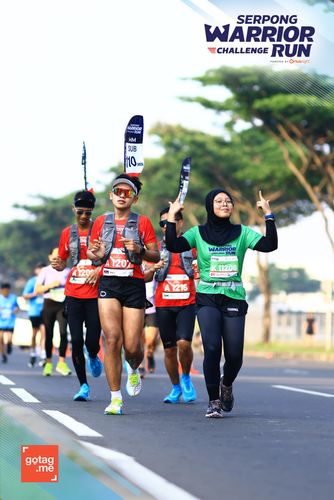 Race photo from SERPONG WARRIOR CHALLENGE RUN