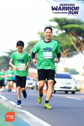 Race photo from SERPONG WARRIOR CHALLENGE RUN