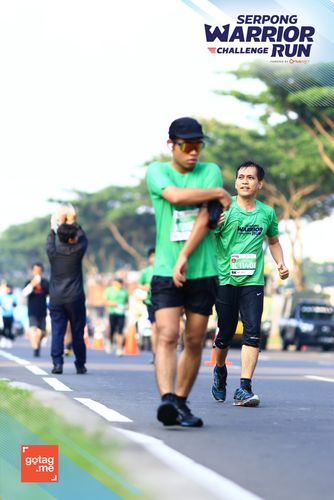 Race photo from SERPONG WARRIOR CHALLENGE RUN
