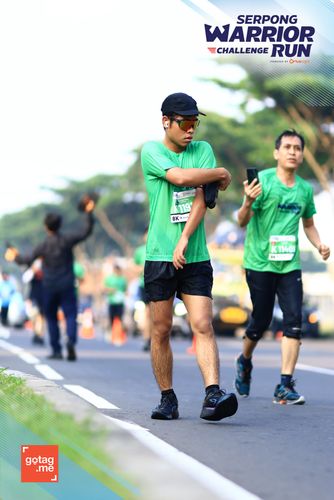 Race photo from SERPONG WARRIOR CHALLENGE RUN