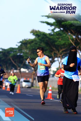 Race photo from SERPONG WARRIOR CHALLENGE RUN