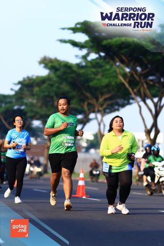 Race photo from SERPONG WARRIOR CHALLENGE RUN