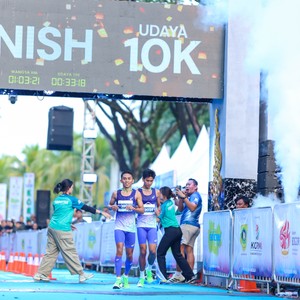 Race photo from BOGORUN 2026