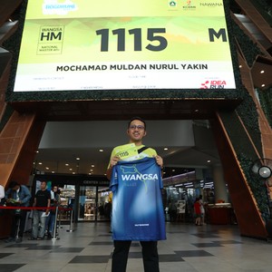 Race photo from BOGORUN 2026