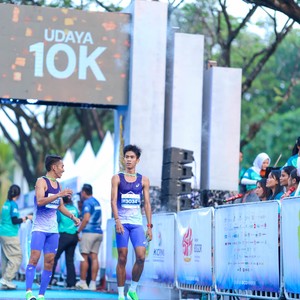 Race photo from BOGORUN 2026