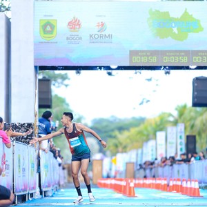 Race photo from BOGORUN 2026