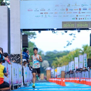 Race photo from BOGORUN 2026