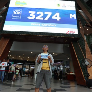 Race photo from BOGORUN 2026